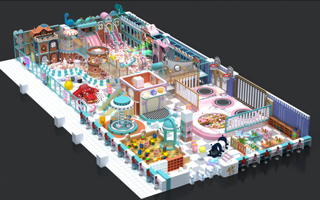 淘氣堡里各個(gè)設(shè)備都好玩，而且益處多